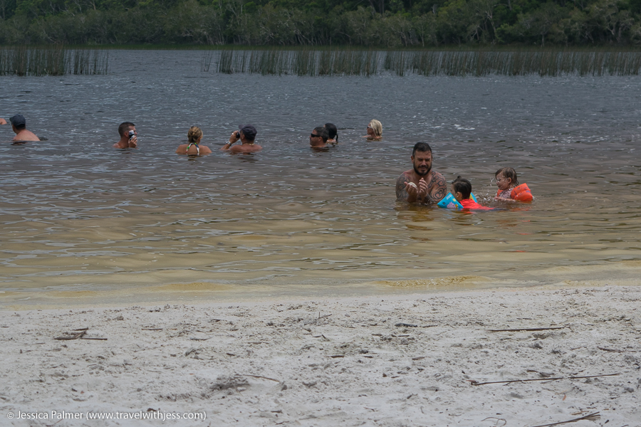 fraser island lakes