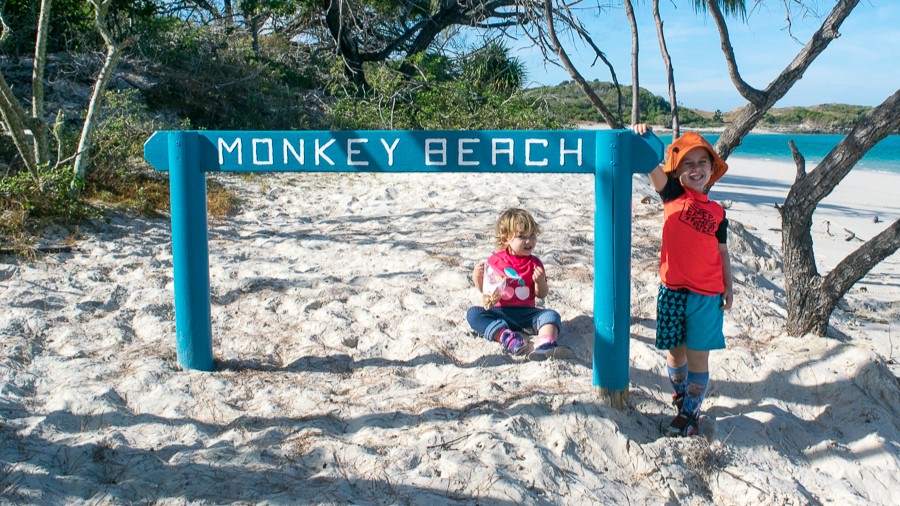 Great Keppel Island with kids
