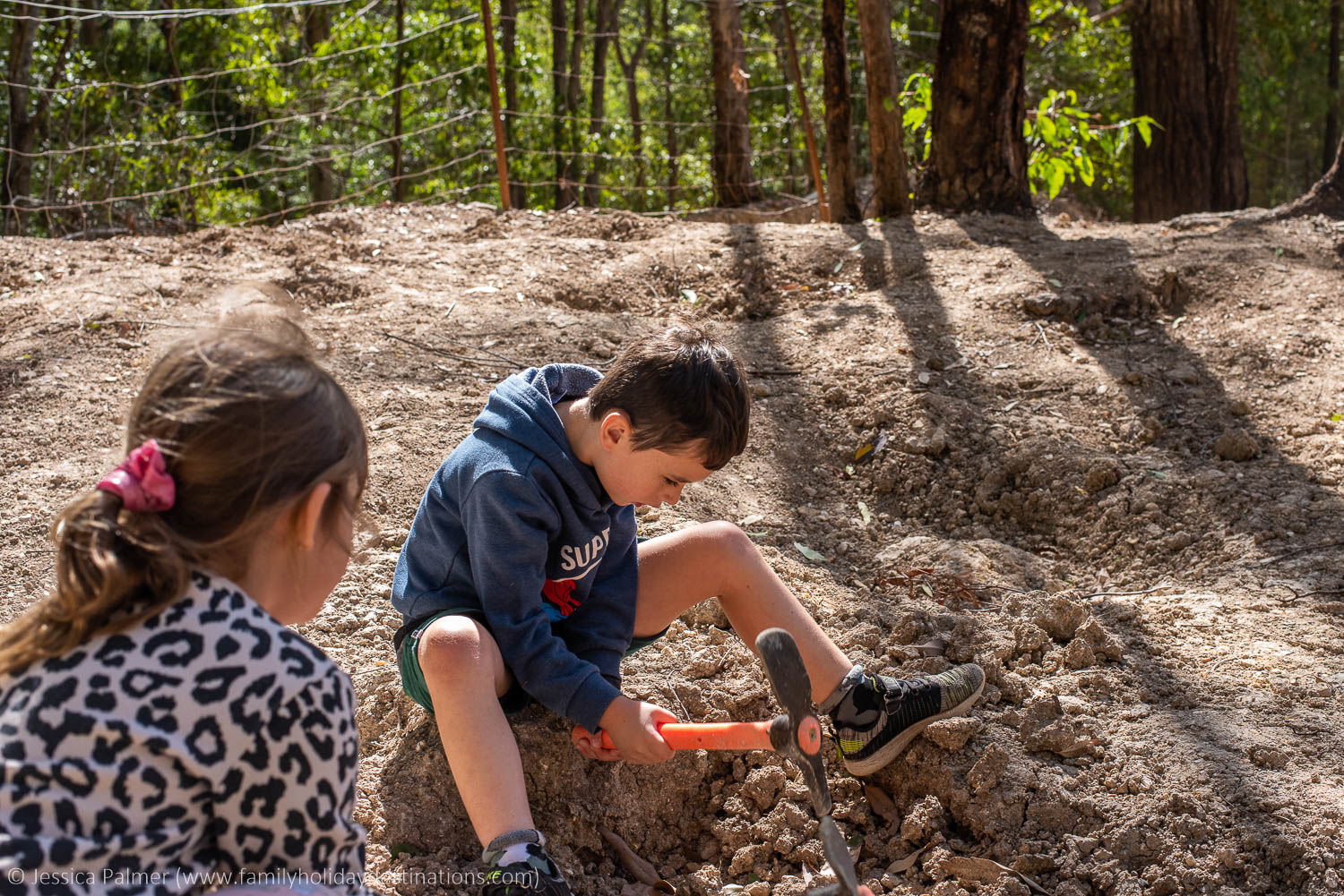 thunderegg fossicking thunderbird park