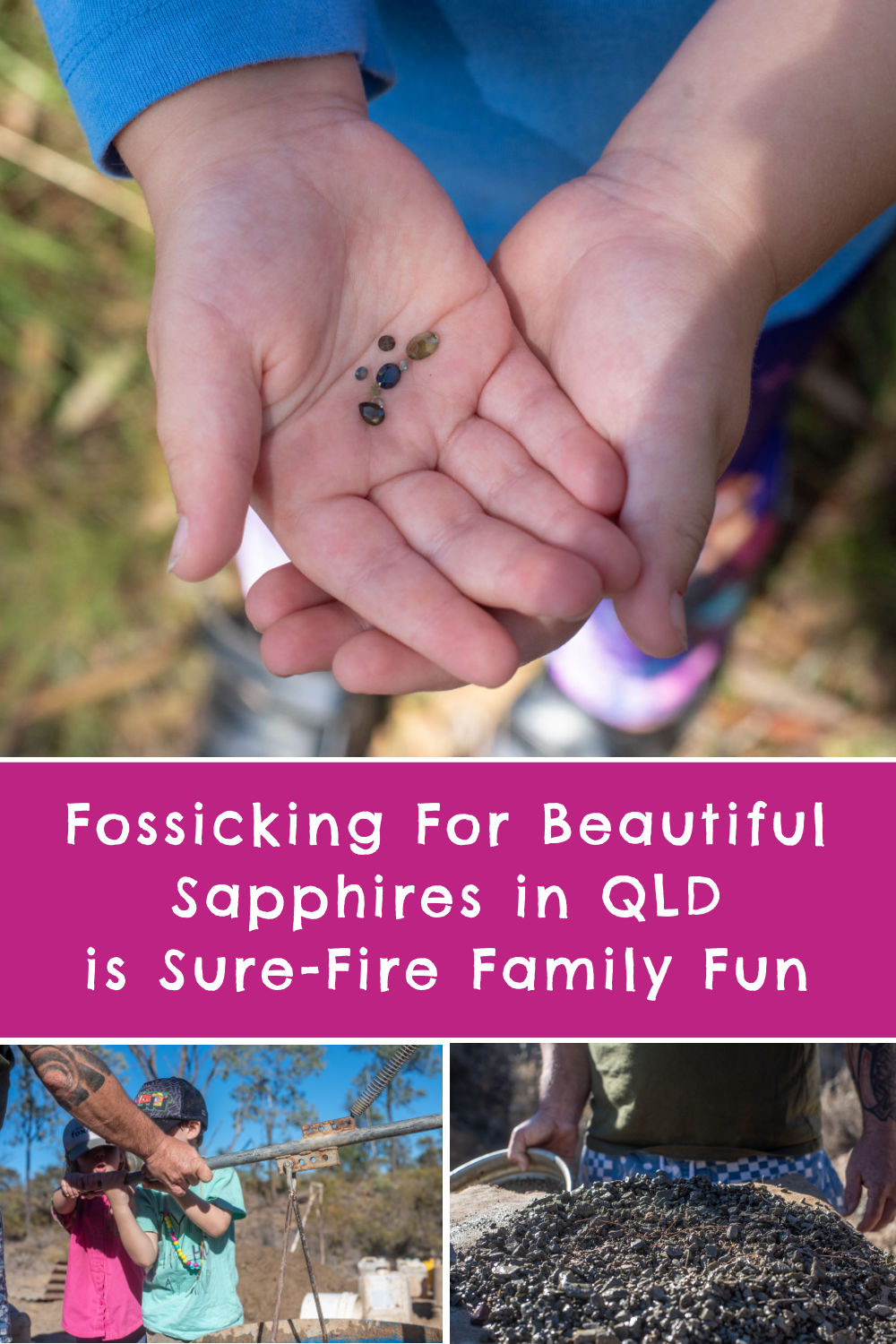 sapphire fossicking QLD