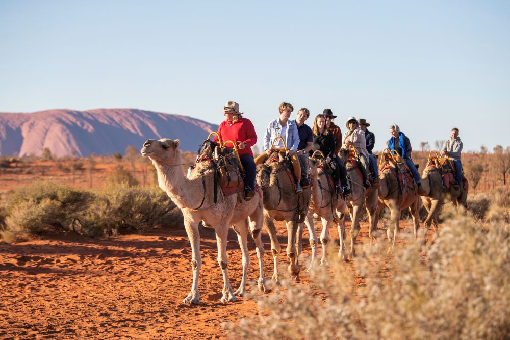 uluru with kids