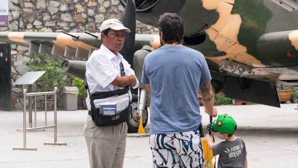 Ho Chi Minh with kids