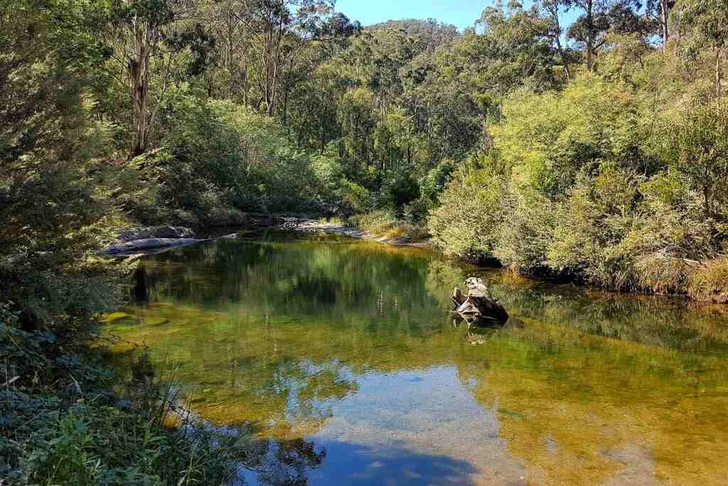 Free camping in Victoria - Aberfeldy River