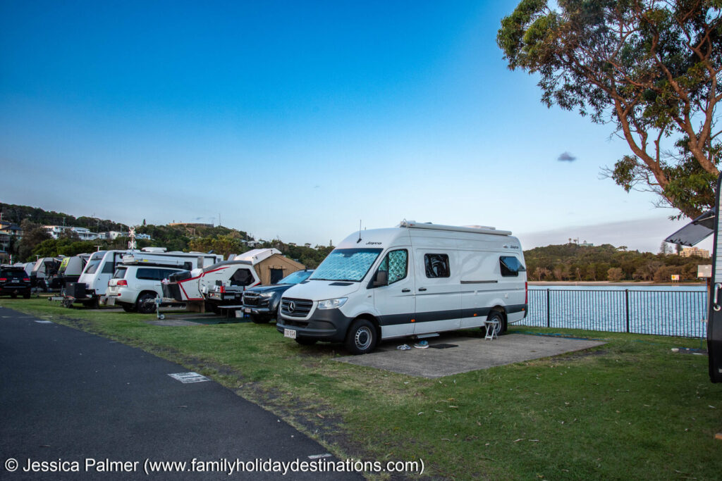 dog friendly caravan park Ballina
