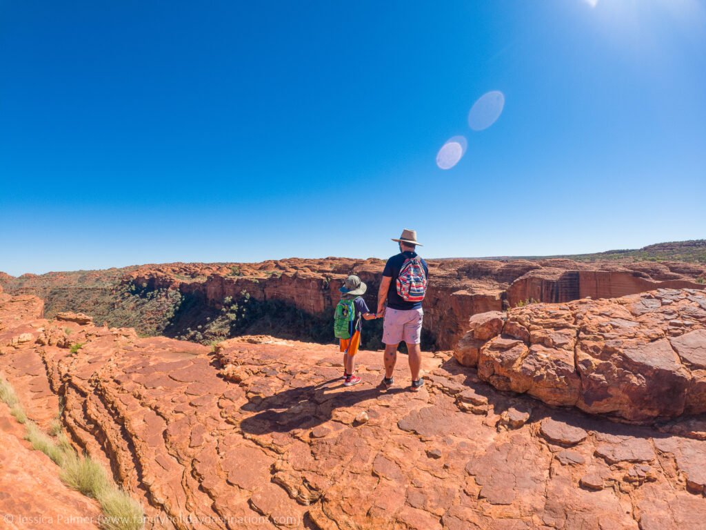 kings canyon rim walk nt