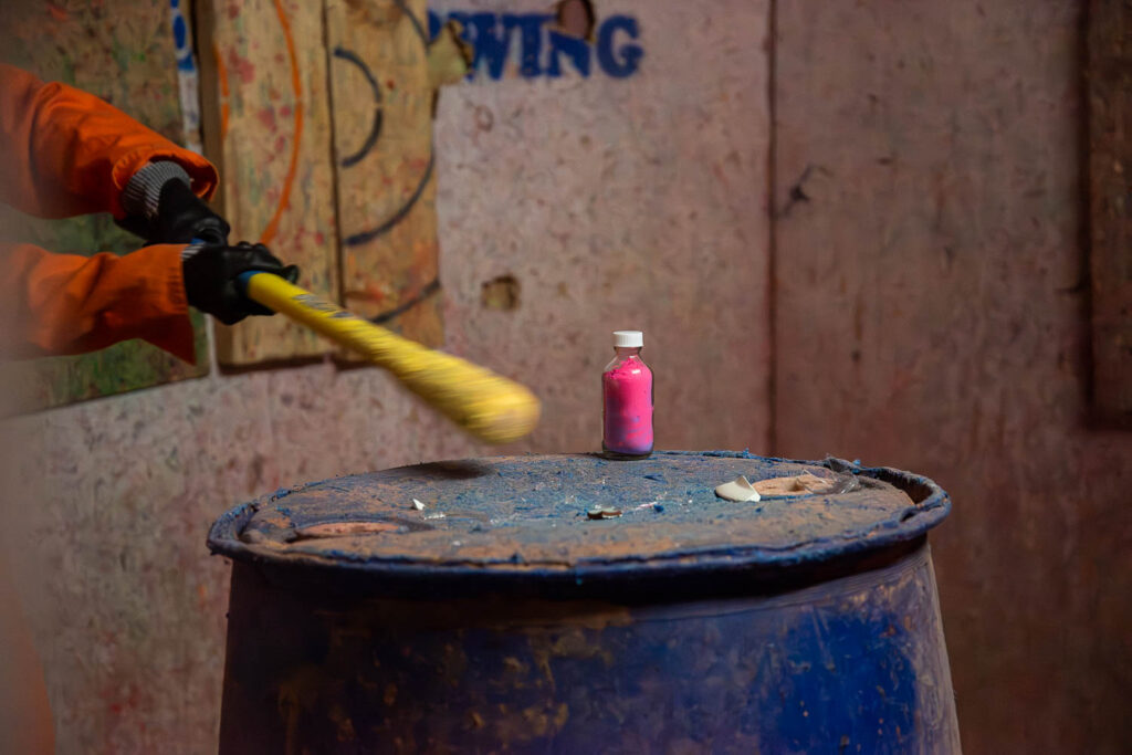 Ipswich family travel - Rage Cage Smash Rooms