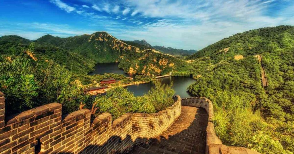 China family holiday - Great Wall of China