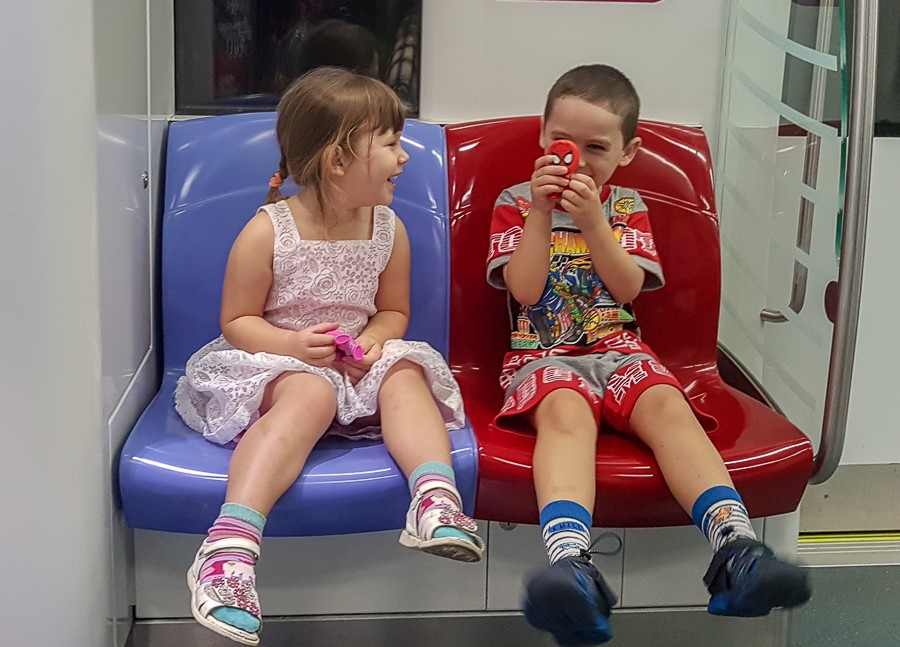 MRT - Singapore family holiday