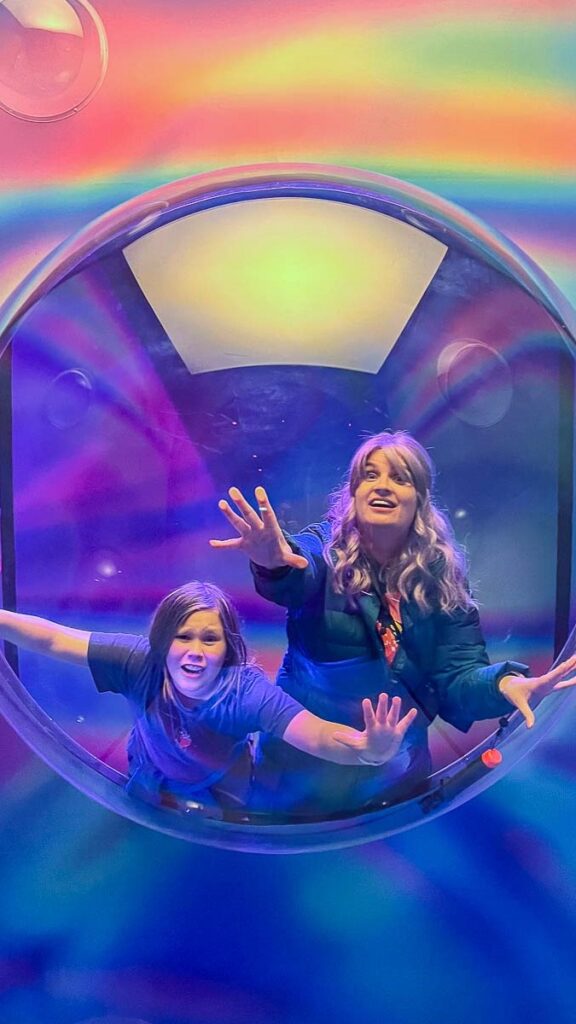 bubble planet sydney with kids