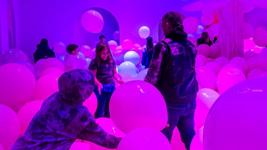 Bubble Planet Sydney with kids
