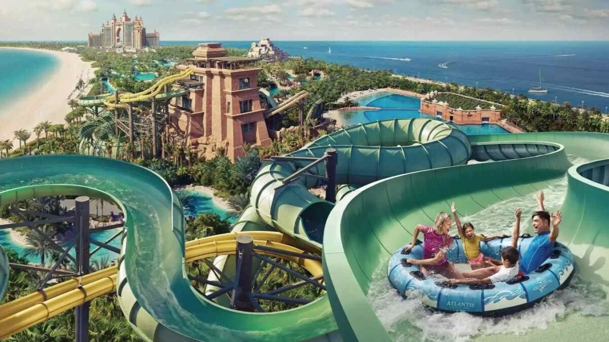 find a waterpark - Adventure World Dubai
