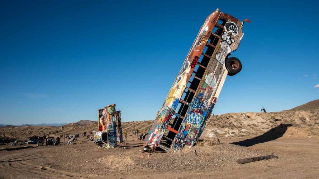 Las Vegas to Reno Free Range Art Highway