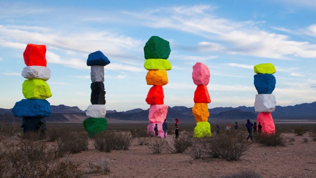 Las Vegas to Reno Free Range Art Highway