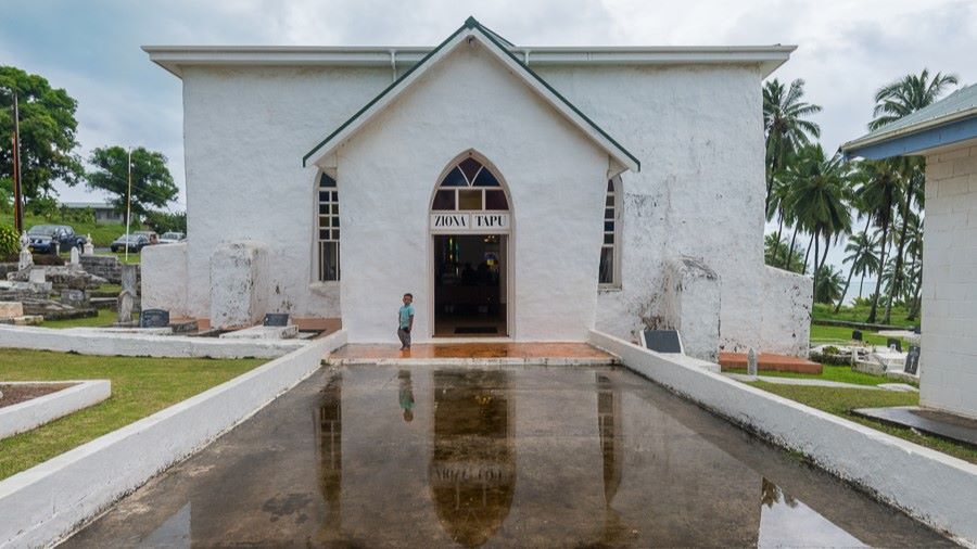Ziona Church, Aitutaki, Cook Islands