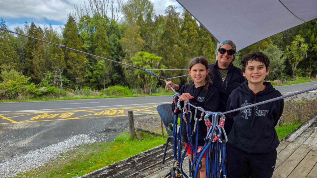 Waitomo Caves Zipline Park review